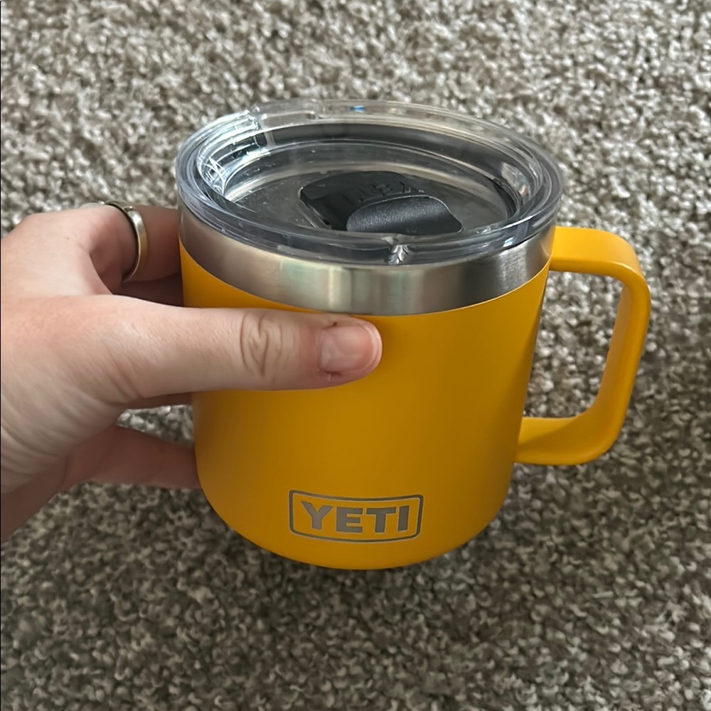 Alpine Yellow Yeti Rambler Mug - 14oz